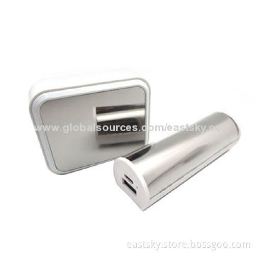 4000maH LED Light-up Power Bank Charger with Unique Design